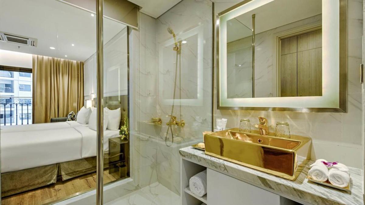 Golden Apartment With Sea View Da Nang Dış mekan fotoğraf