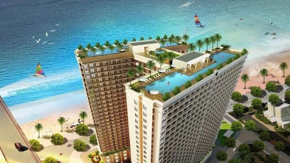 Golden Apartment With Sea View Da Nang Dış mekan fotoğraf