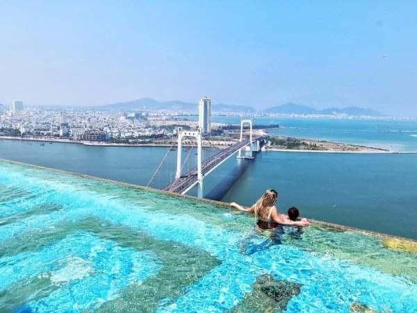 Golden Apartment With Sea View Da Nang Dış mekan fotoğraf